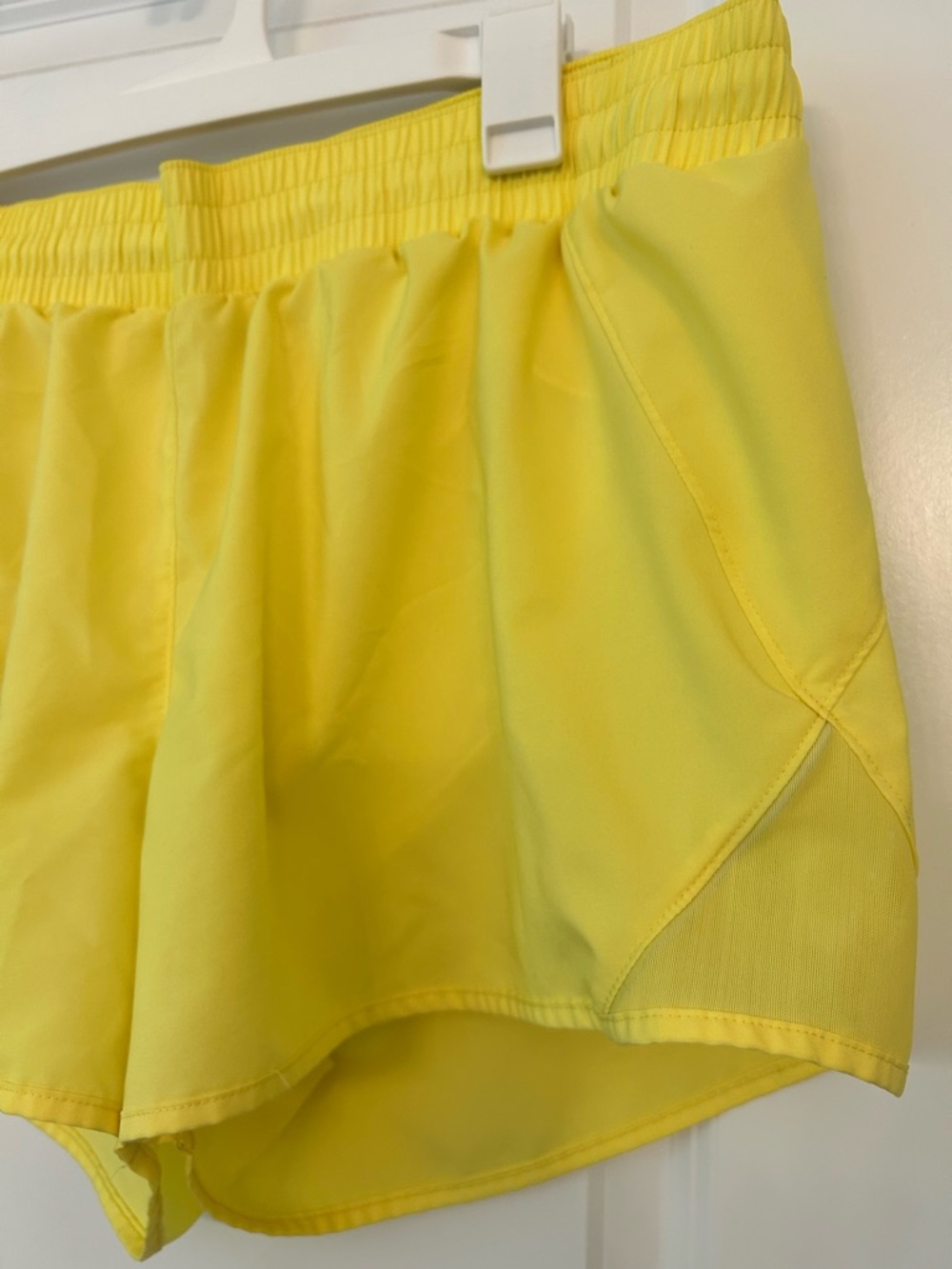 All In Motion Yellow Athletic Running Shorts Women’s XL - Picture 3 of 6